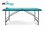 Массажный стол Relax optima бирюзовая кожа
